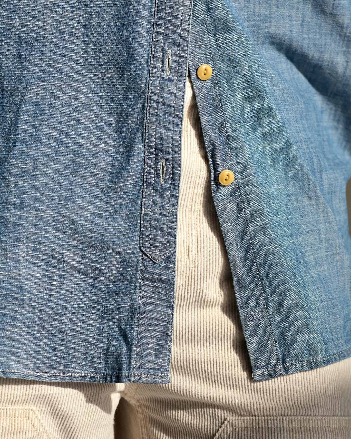 Women's Chambray Utility Shirt