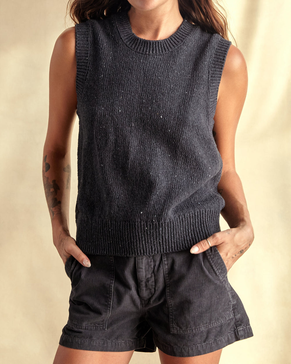 Crescent Knit Tank