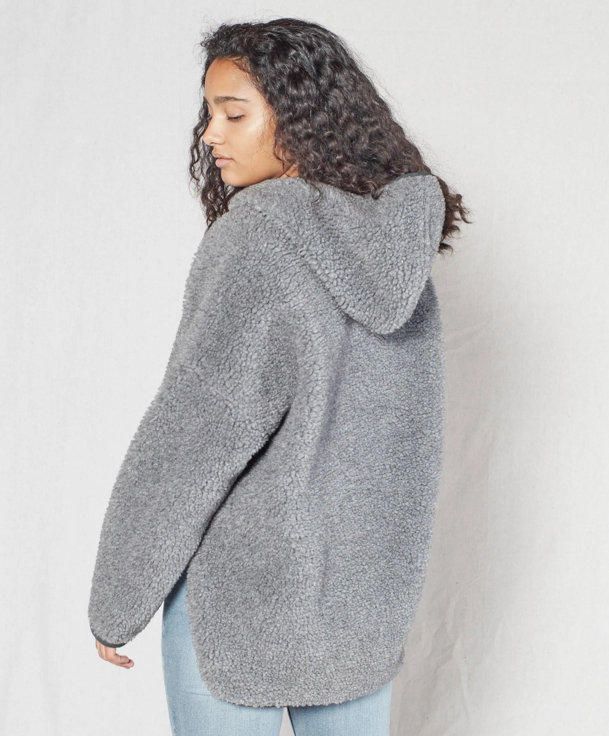 Seaside Sherpa Poncho