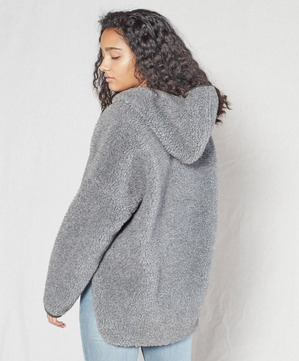 Seaside Sherpa Poncho