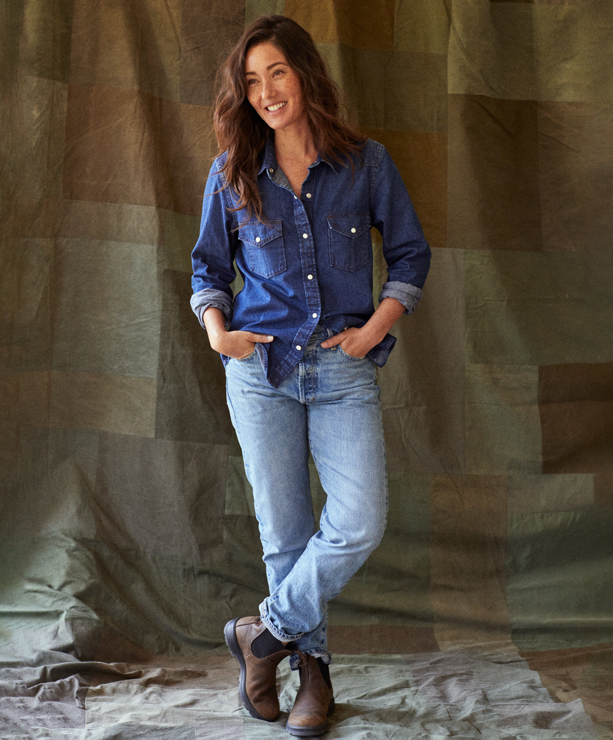 Wyatt Western Denim Shirt