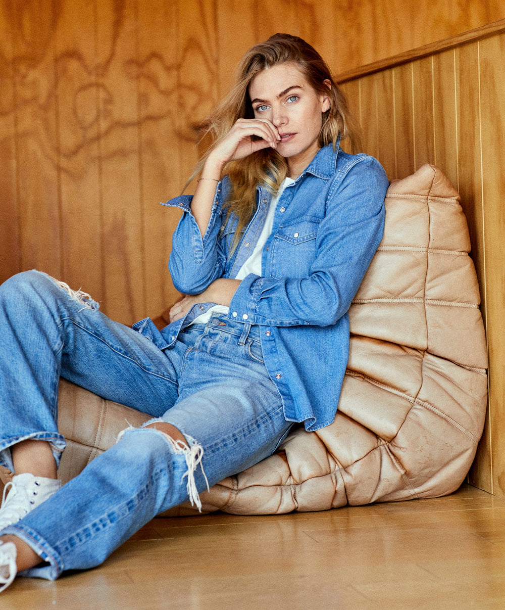 Wyatt Western Denim Shirt