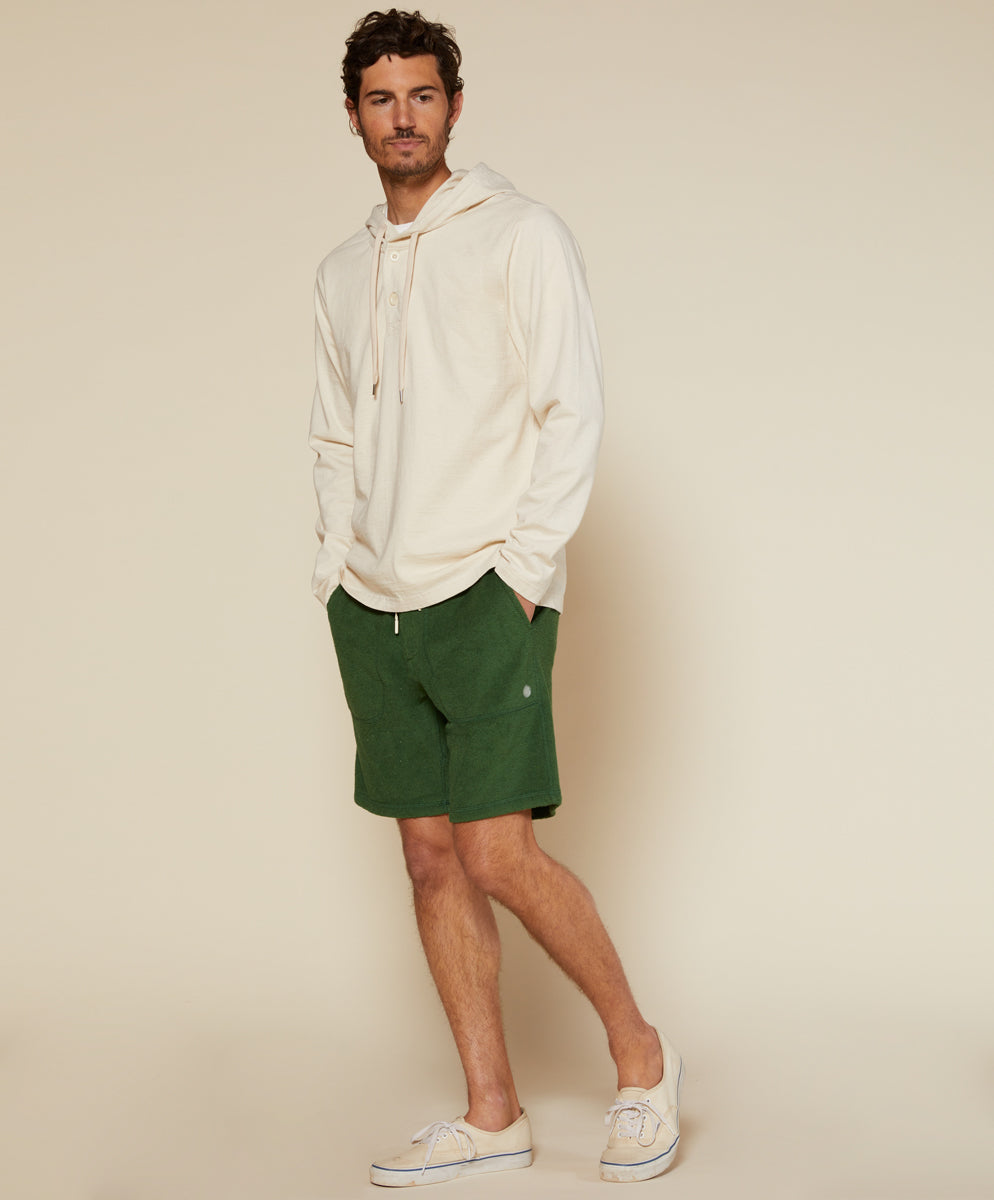 The New Denim Project Hooded Henley
