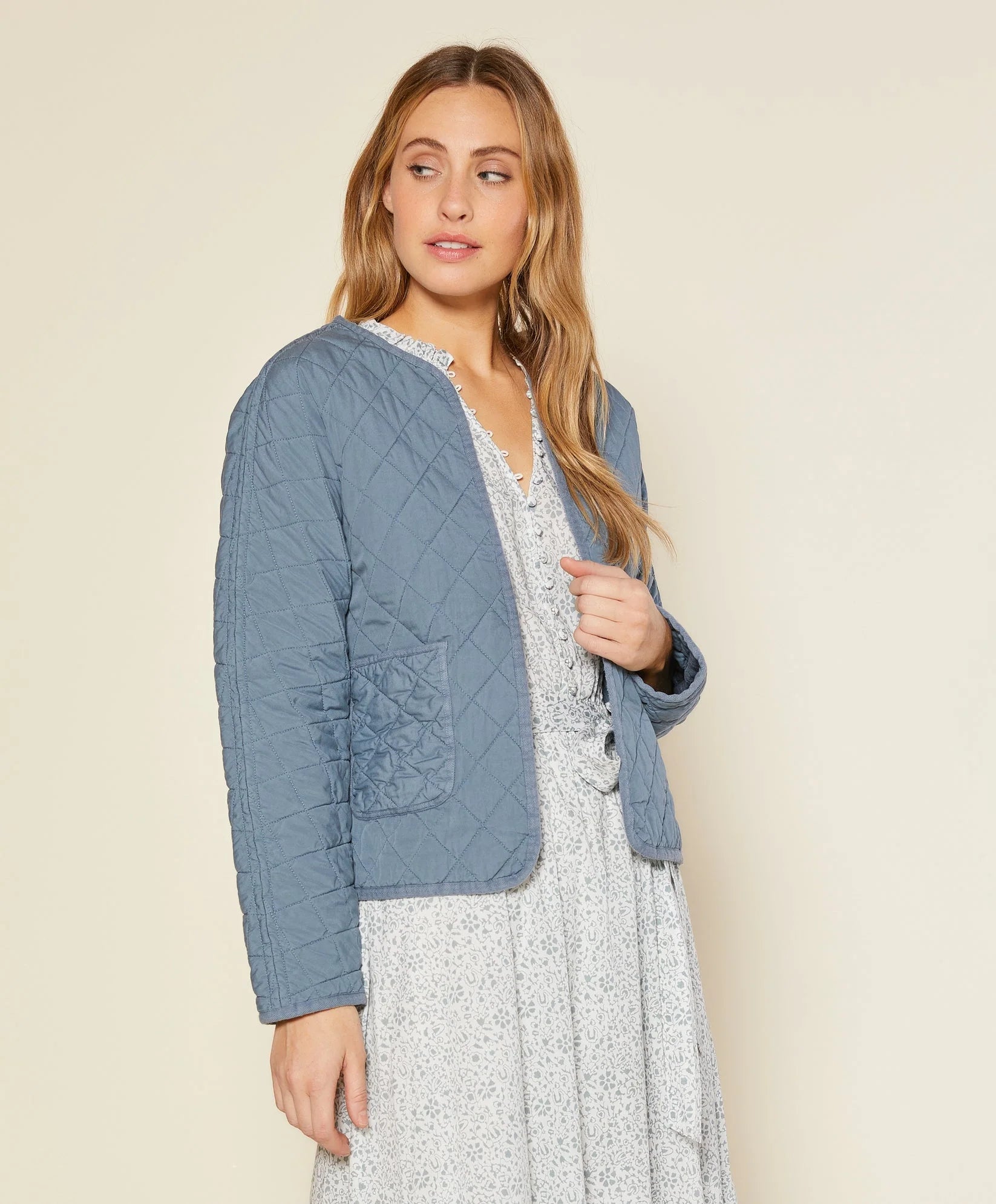 HONEYCOMB QUILTED JACKET