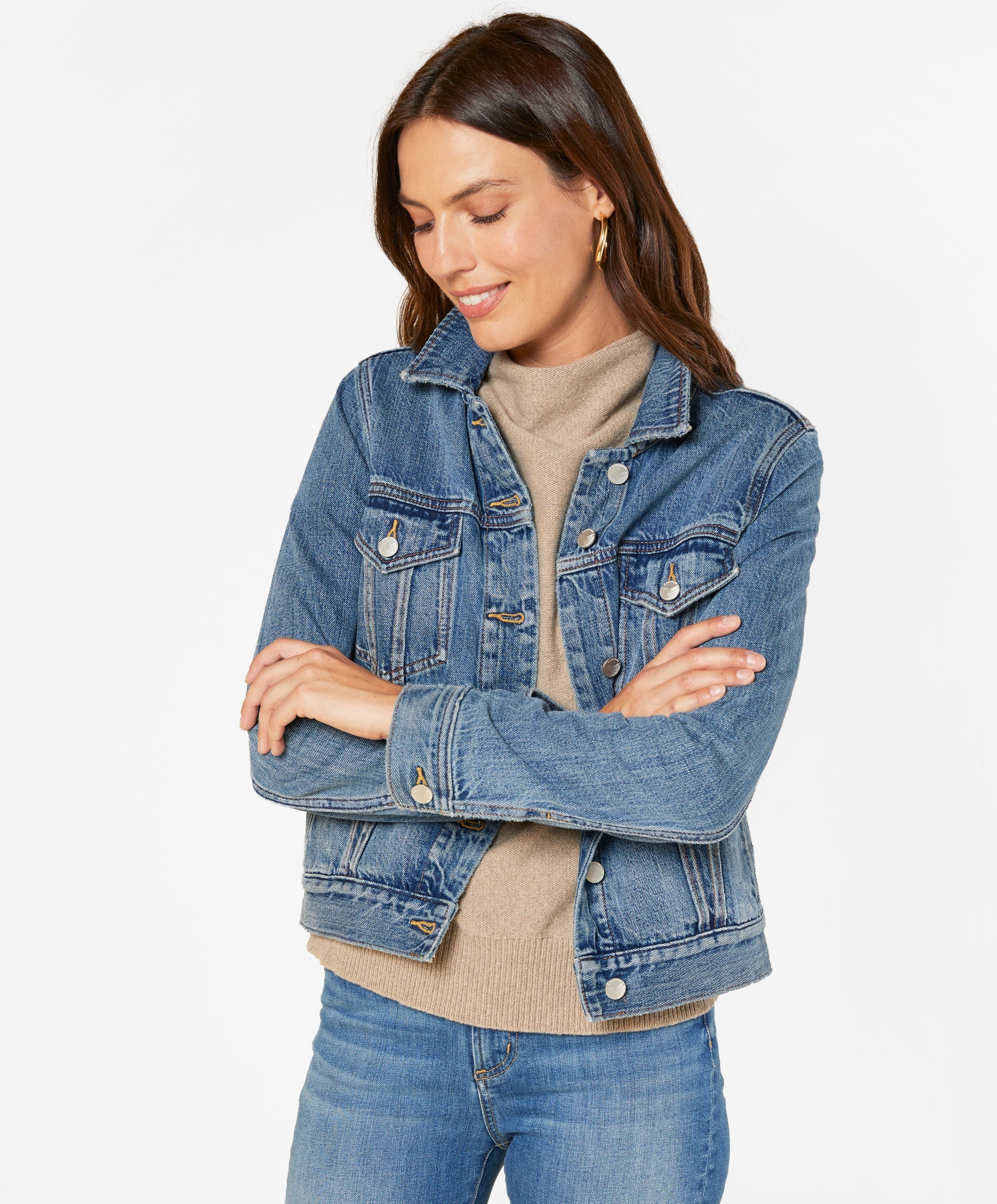 Women's Peacenik Denim Trucker