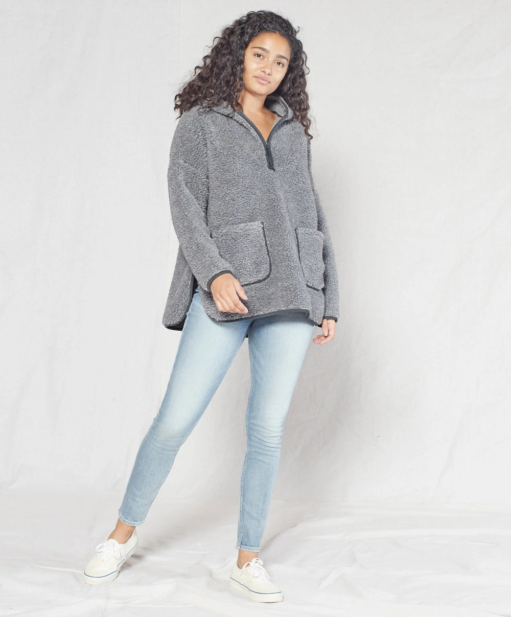 Seaside Sherpa Poncho